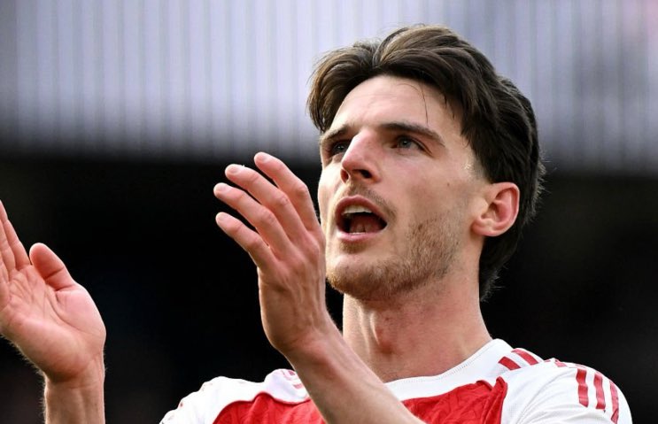 Declan Rice Camera 🚨 Declan Rice was spotted at full-time by the cameras, saying to ...