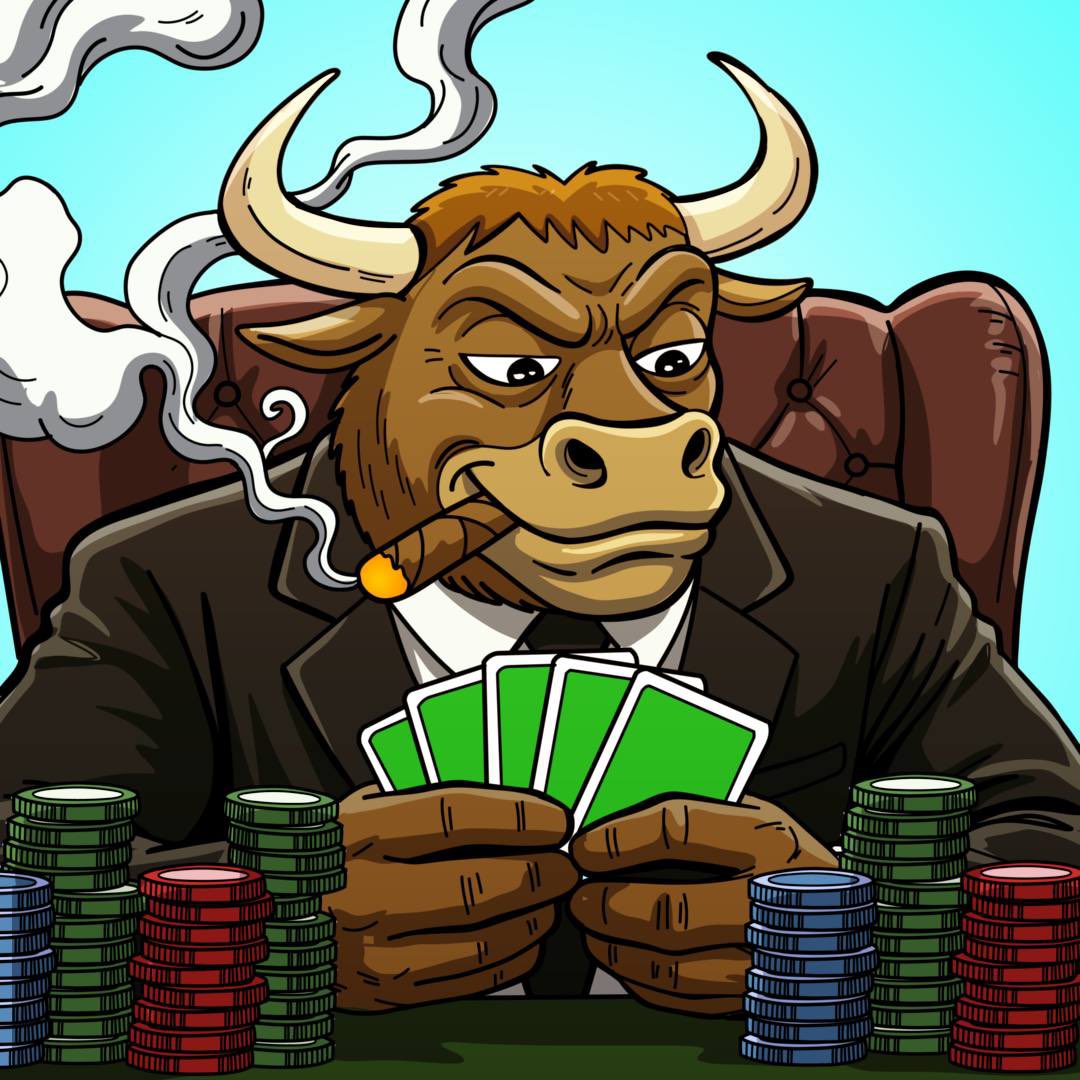 bullthemarket's tweet photo. Nobody can outsmart the bull. https://t.co/GaOwC6jnTP
