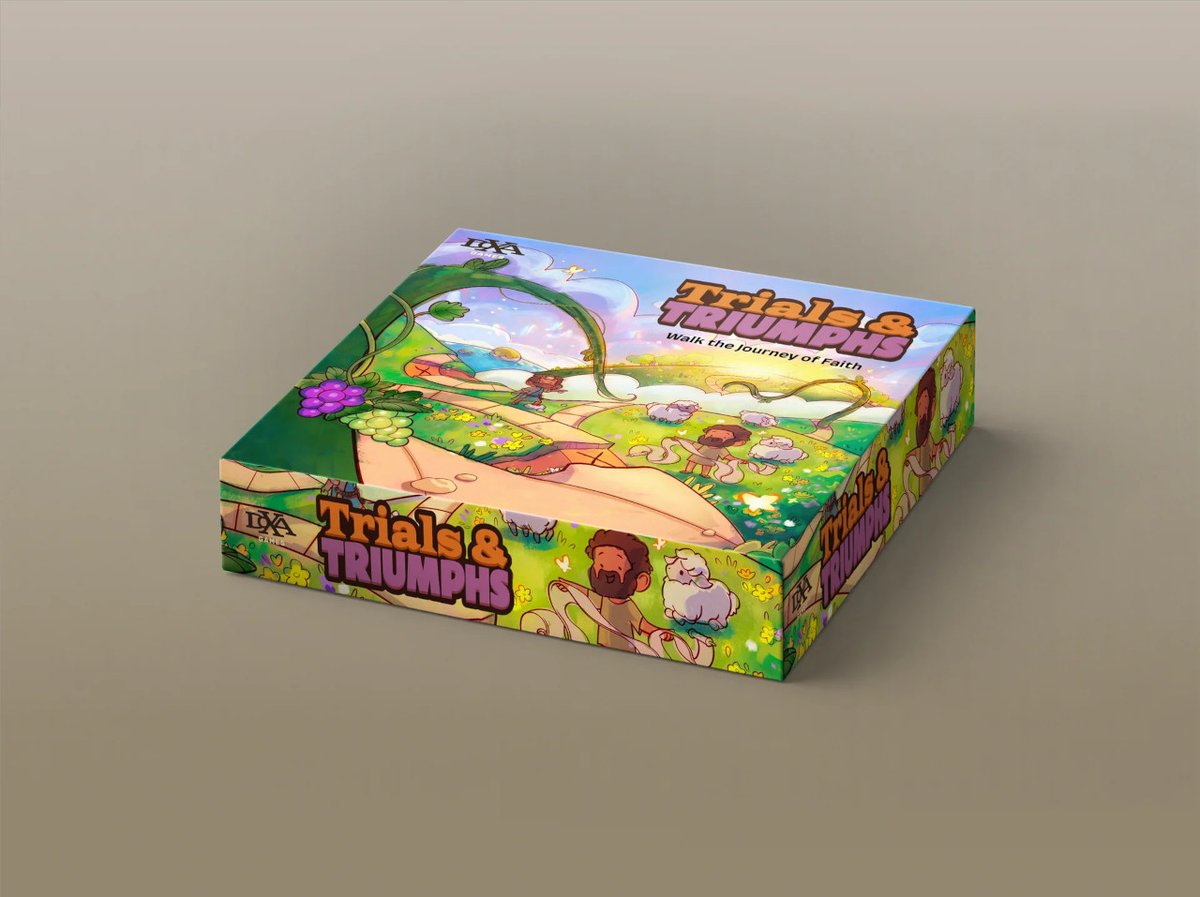 divinegames's tweet image. Posted my #boardgame #review of #TrialsAndTriumphs - christcenteredgamer.com/reviews/card-p…