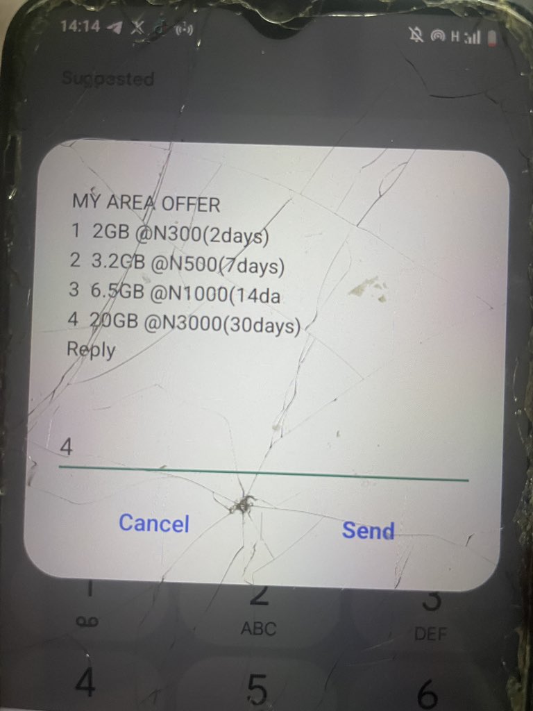 Cryptothatguy1's tweet image. Guys is this offer working for you??
Airtel 
*312*562# try am for your side 🤝