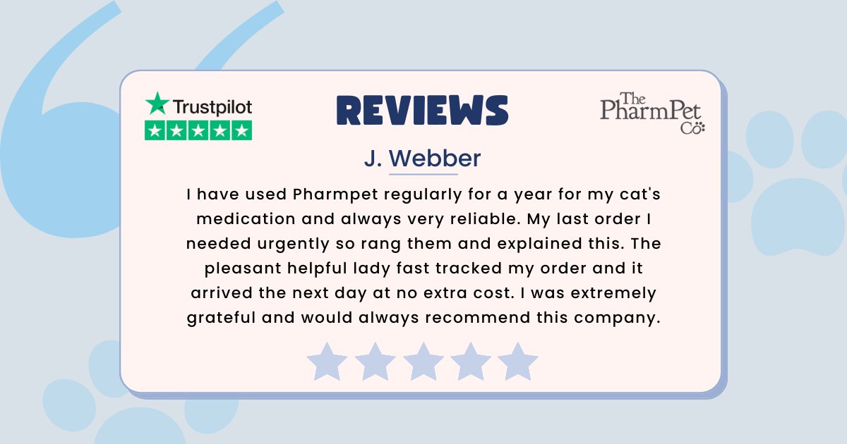 pharmpetco's tweet photo. When it matters most, great service makes all the difference💙

A long-time customer recently needed their cat’s medication urgently, so they gave our team a call. We fast-tracked the order and made sure it arrived the very next day.

Shop online at The PharmPet Co. 🐾 https://t.co/YMKoOEk94p