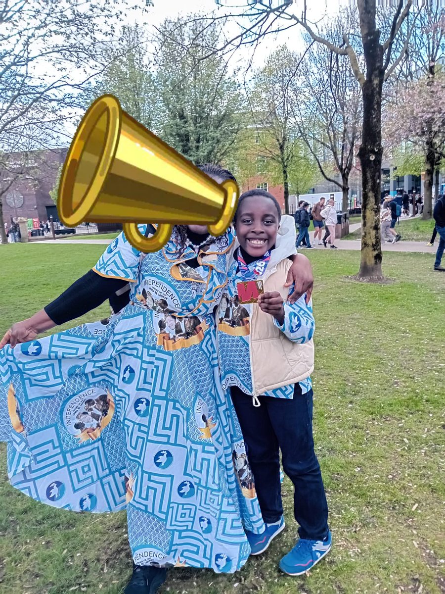 KFombat's tweet photo. #ManchesterMarathon2026 it was another opportunity to showcase the colours of #Ambazonia in today's 26.2 miles challenge. @realDonaldTrump deals with Paul  Biya won't stop us. #Ambazonia's Freedom cannot be Compromised @10DowningStreet @TiborPNagyJr @CNN @Pontifex @PolitlcsUK https://t.co/1xP1bYTFVH