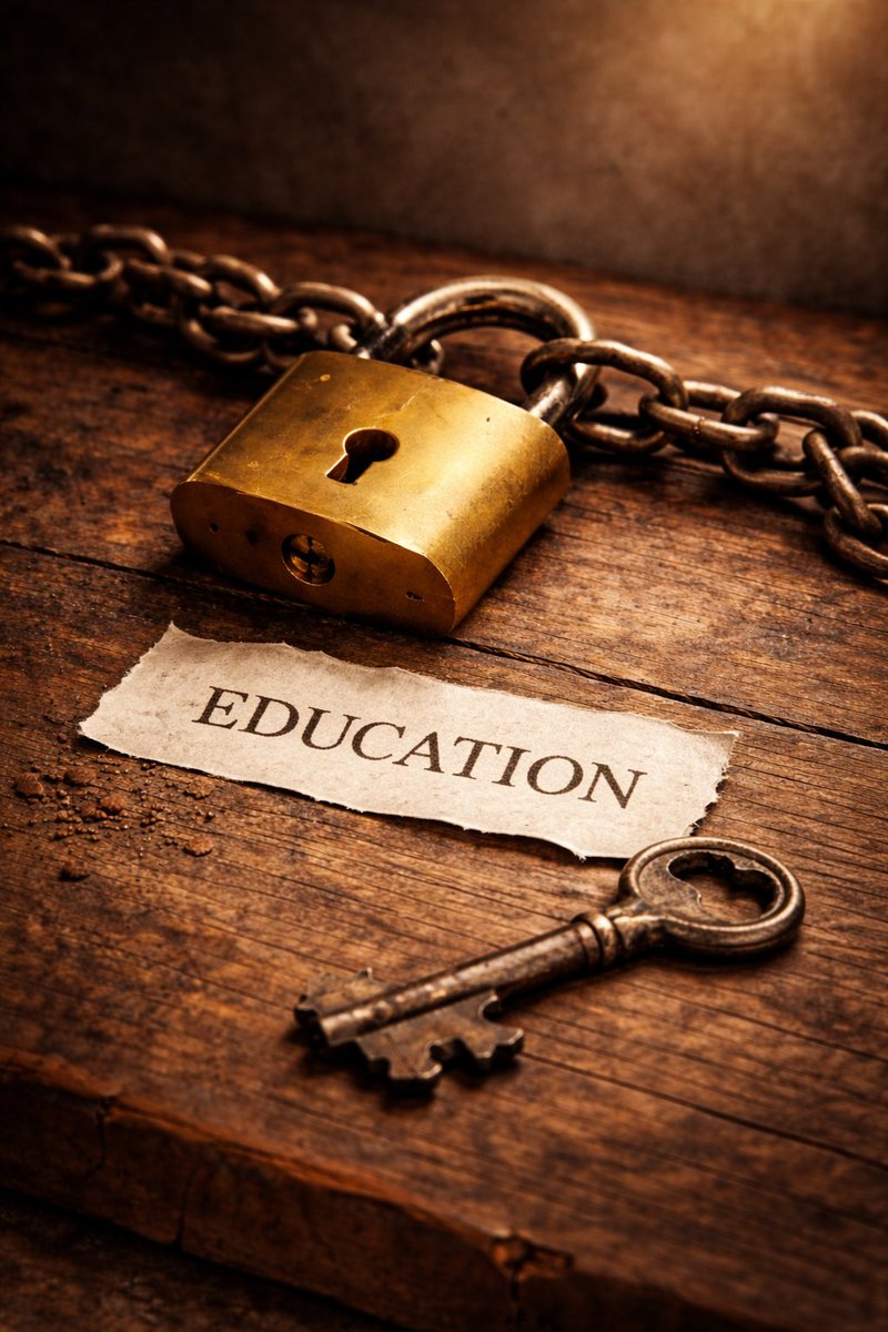Solaroyal01's tweet photo. They told us that education is the key but later we realised the padlock has been changed.😉 https://t.co/RATKeM5KJI