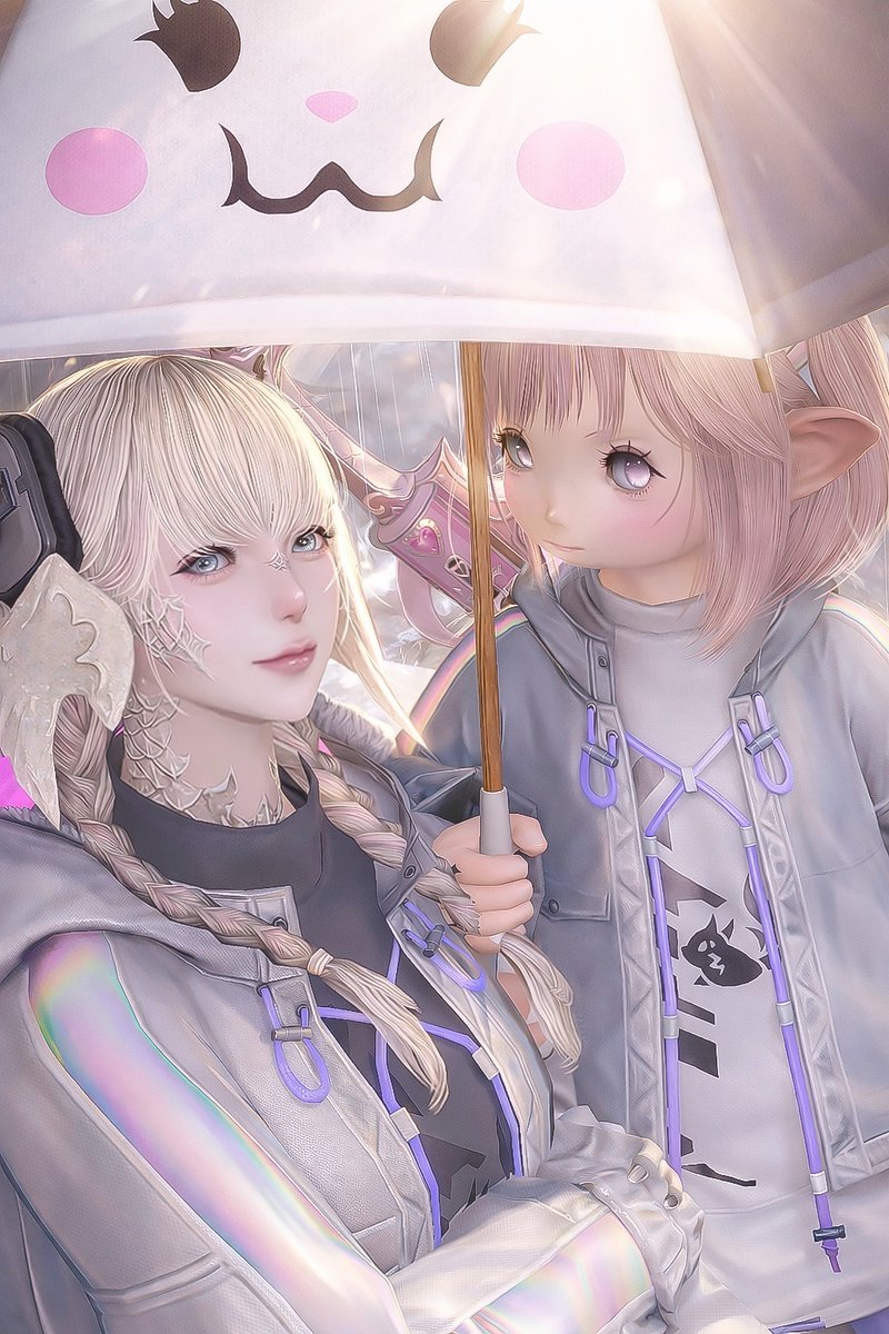 おはようございます𓈒𓏸︎︎︎︎

エオルゼアも最近雨が多いね💭ྀི
 #FF14  #FF14ss  #アウラ  #おはウラ