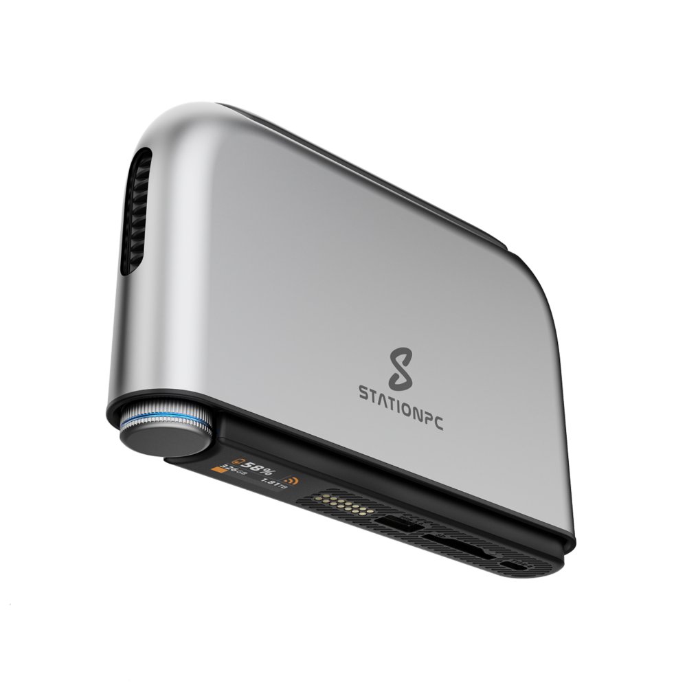streamerdevice's tweet image. StationPC Pocket Cloud
4-Core CPU, Wi-Fi 6, M.2 NVMe Slot, Portable Size, 3200mAh Battery, Diskless.@StationGeeker
#gadget