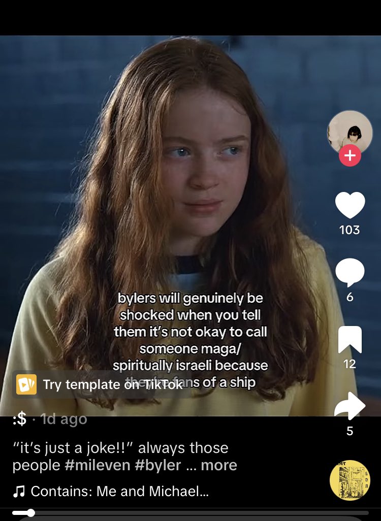 2 can play at that game. What about the people calling bylers zionists because of the actor of a fictional character of a fictional ship? Is it okay to call bylers that because you don't like the ship?