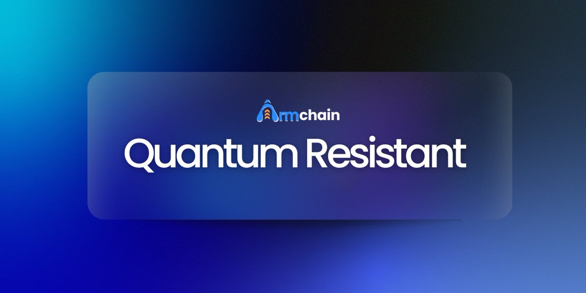 ARMchain | Quantum-Secure tweet media