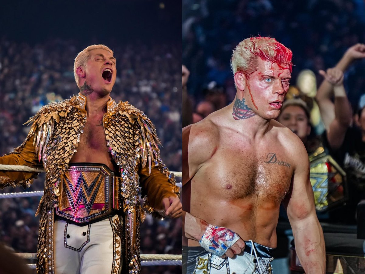 ArtOfCody94's tweet photo. “Keep Going. Your hardest times often lead to the greatest moments of your life. Keep going. Tough situations build strong people in the end.” 
― Roy T. Bennett 
( 📸 Instagram: thewrestlingclassic)
#Wrestlemania #CodyRhodes https://t.co/SOJtUbUCTI