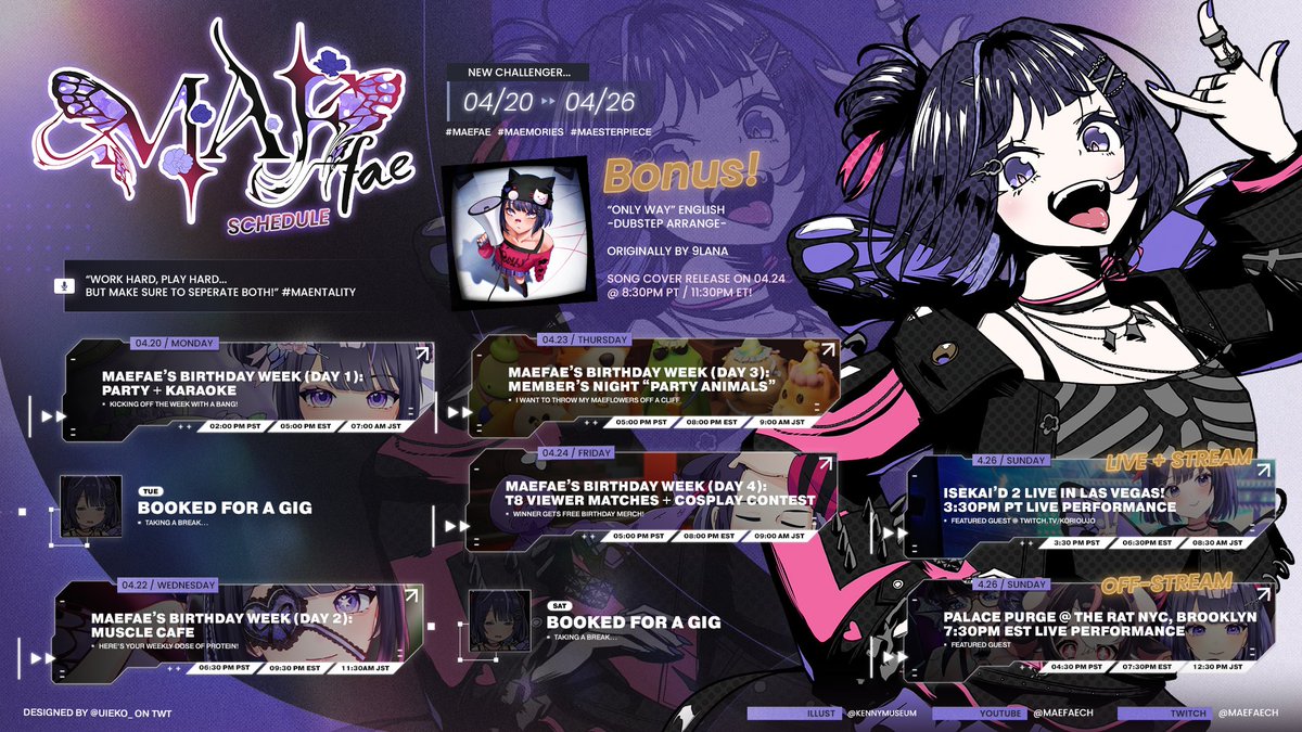 MaeFae⚡🌸【Aegis-Link】 tweet media