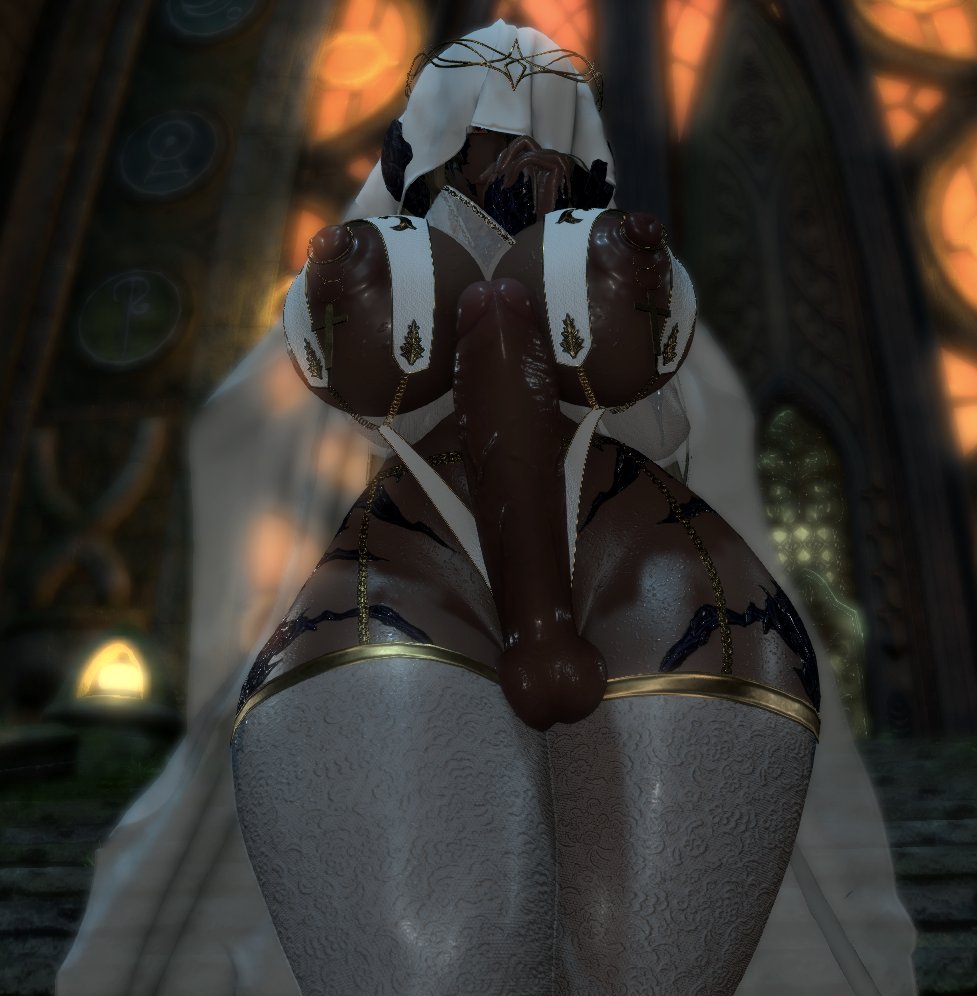 AlearXIV's tweet photo. It's about time you repent for your sins~🖤#ffxivnsfw #ffxivlewd https://t.co/FAtR2vk4bY