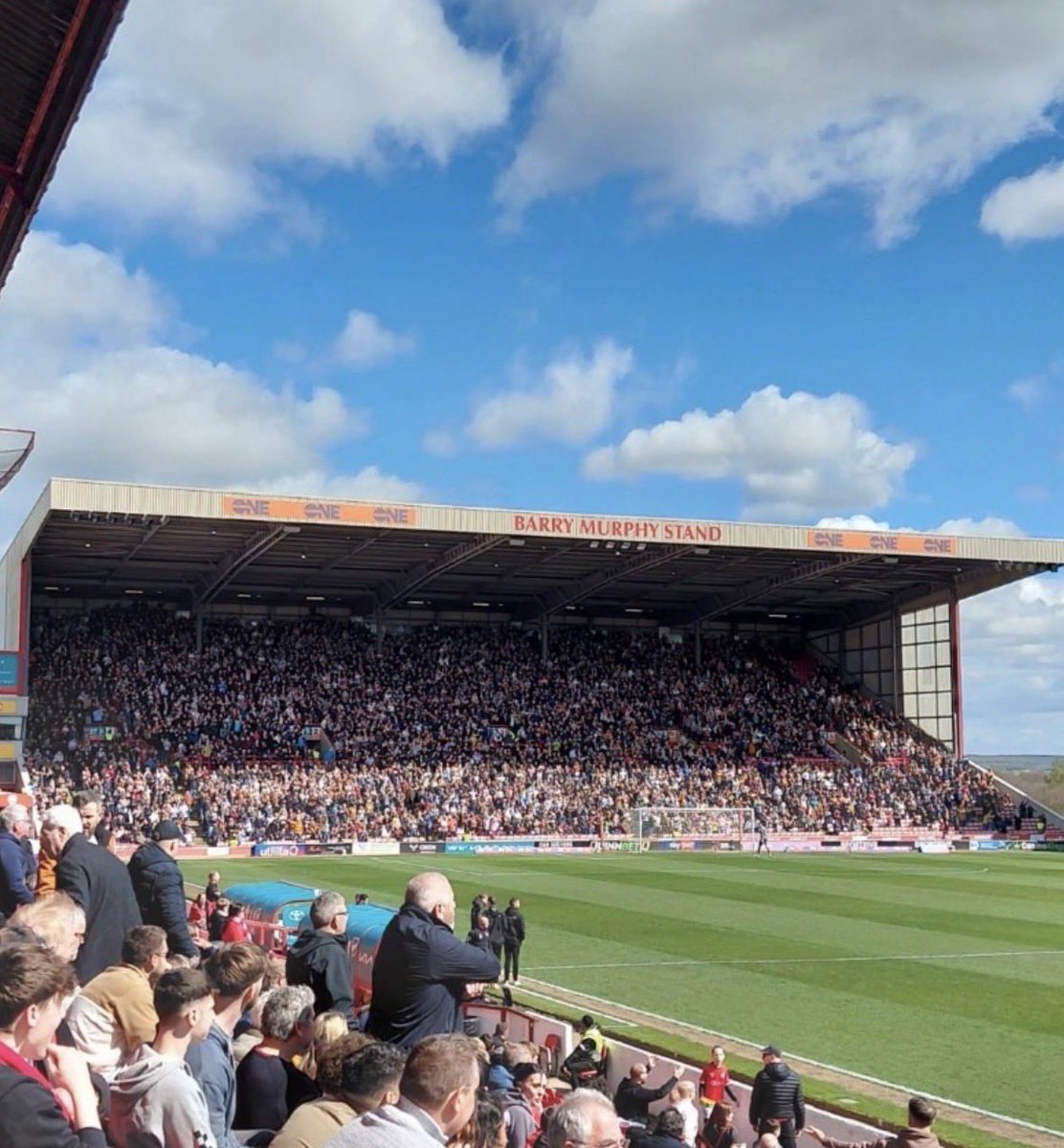 Awaydays23's tweet image. Bradford City at Barnsley #BCAFC