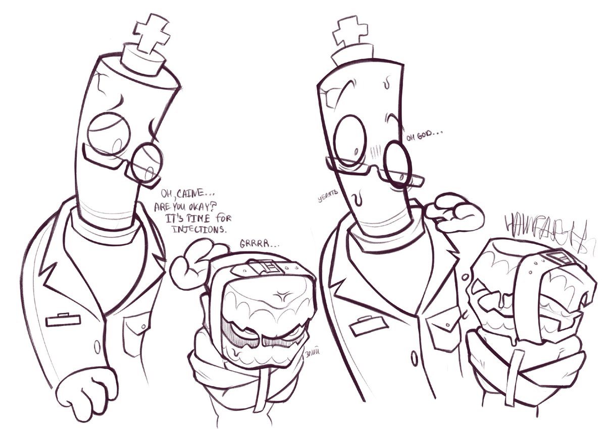 #tadc #caine #kinger
That's funny. I love this AU