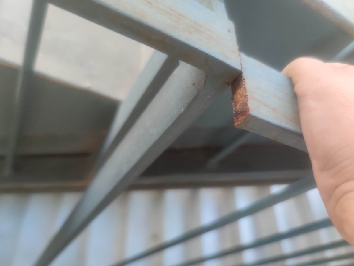 "Corrosión intesa"
#CORROSIONAWARENESSDAY26
#FOTOCORR2026 (Mauro)
Para: @Materlandfct, <a href="/SOCIEMAT/">SOCIEMAT</a>, <a href="/uclm_es/">Universidad de Castilla-La Mancha</a> y <a href="/FECYT_Ciencia/">FECYT</a>.