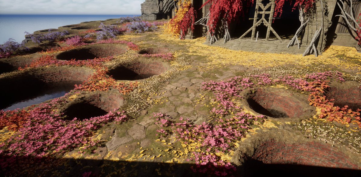 SkillTree_inc's tweet image. Some weekend WIPs from @felipehaduke‘s in progress #EnvironmentArt mentorship with @BillyMatjiunis!

Love to see the growth! 🌱

#UnrealEngine #Speedtree #Substance3D #ZBrush #LetsGrowTogether