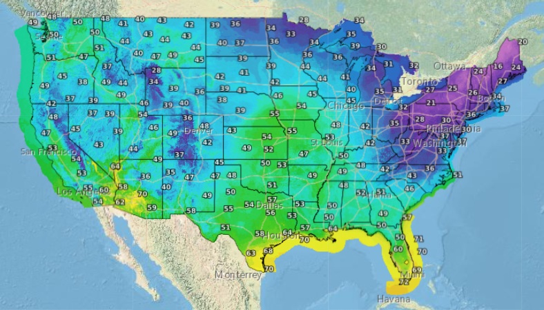 livewxradar's tweet image. Lows
See more Temps and Weather at weather.pub
#winter #wx #weather #cold #freezing #cooling #Freezing #cold #cooler #tonight #storm #lows #temps