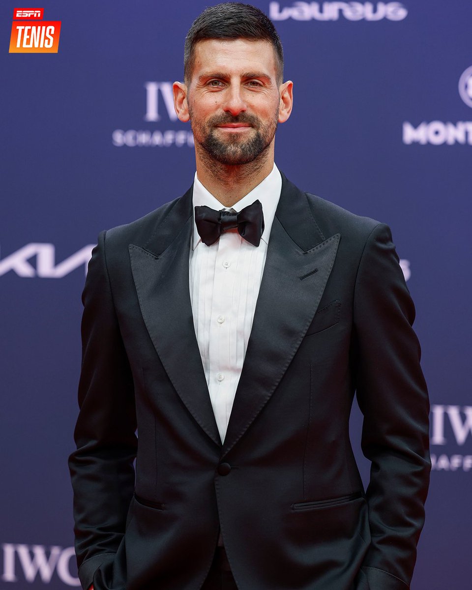 ESPNtenis's tweet image. ¡DJOKOVIC PRESENTARÁ LOS PREMIOS LAUREUS 2026! 🏆

📍 Este lunes 20 de abril, el serbio compartirá la conducción de la ceremonia en Madrid junto a la esquiadora Eileen Gu.

🔝 Nole ha ganado el Premio Laureus al Mejor Deportista Masculino Internacional del Año en 2012, 2015,