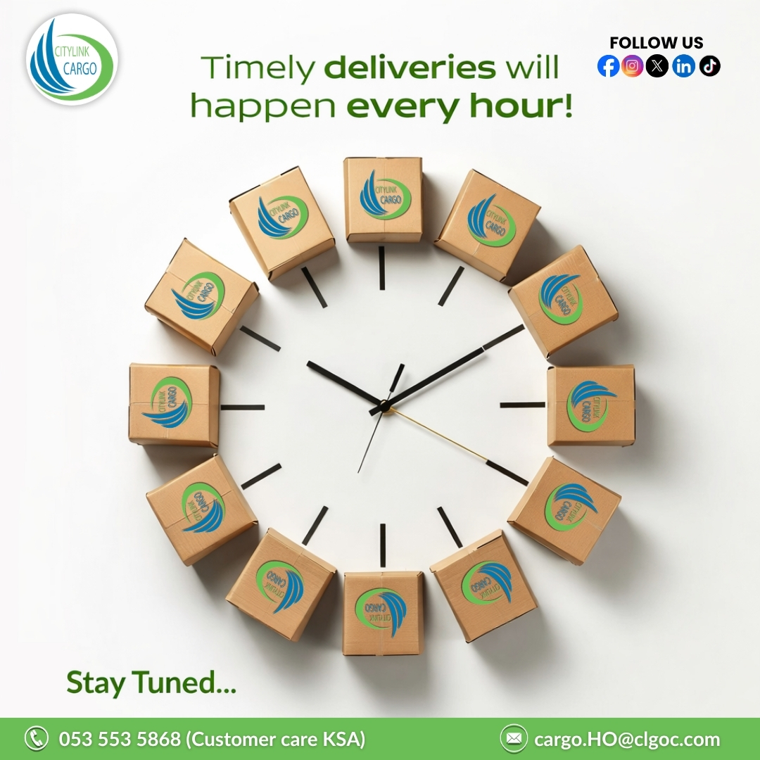 citylinkcargo2's tweet image. Deliveries that never slow down ⏱️📦

City Link Cargo keeps your shipments moving every hour, every day.

 Stay ahead with City Link Cargo today!

#FastDelivery #OnTimeDelivery #LogisticsSolutions #CargoService #FreightForwarding #BusinessGrowth #GlobalShipping #CityLinkCargo