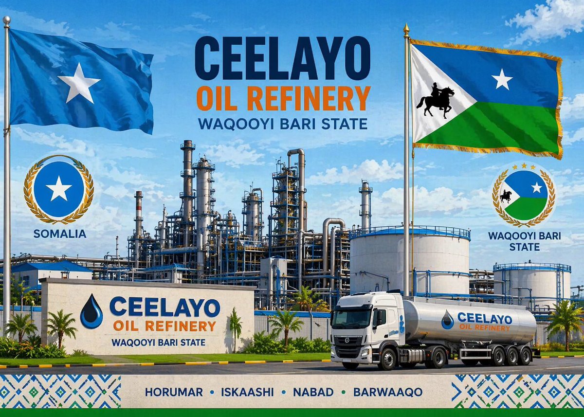WARSHADA SIFAYNTA BATROOLKA EE CEELAAYO: CEELAYO OIL REFINERY: