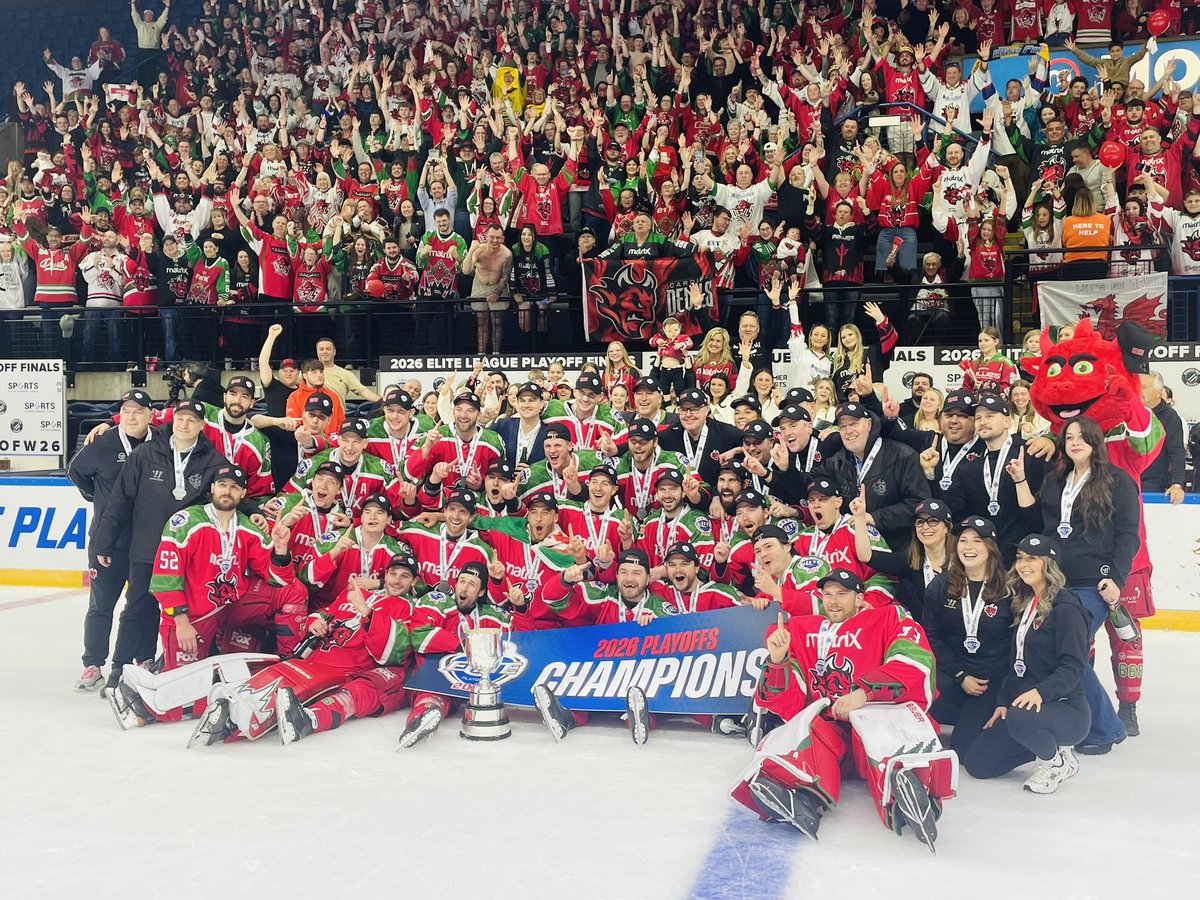 cardiffdevils's tweet image. The 2026 Elite League Playoff Champions 🏆

#LetsGoDevils😈