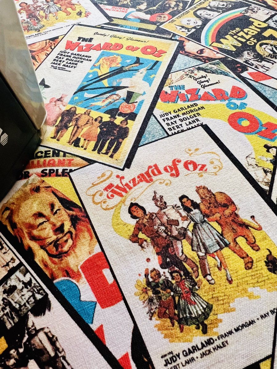 gotthecreamer's tweet image. Another favourite #fabric 🪡 #hoarder #wizardofoz 🧵