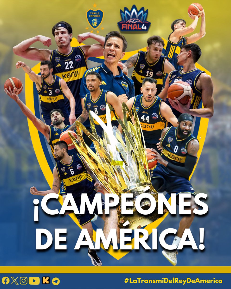 Triple Xeneize 🏆🏆🏆🏆🏆 tweet media