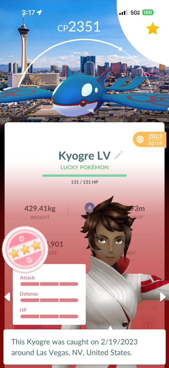 N00bMaster0069's tweet photo. Clutch lucky trade. Thank you @frankgalindo719 💯🐋 

#Pokémon #PokemonGO #pokemongoapp #PokemonGOfriends https://t.co/F00kRknu7Y