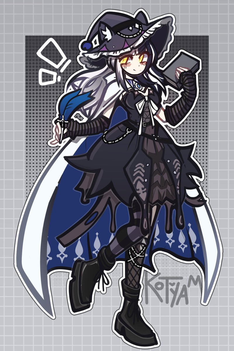 OrangeStar09's tweet image. Just who is she?  Shiori of the Nyavella's or The Archiver? 👁‍🗨  A year later, why not both?
#ShiorinSketch #Repost