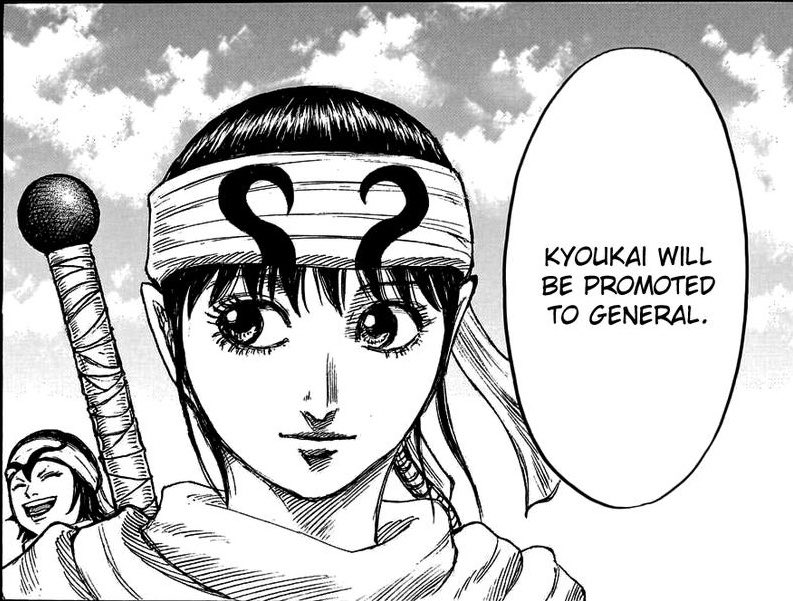 Milanmv7's tweet photo. KYOUKAI IS GONNA BE A GENERAL!!!!LET’S GOOOOOOOOO!!!
#Kingdom
#キングダム https://t.co/1WpvXRJTww
