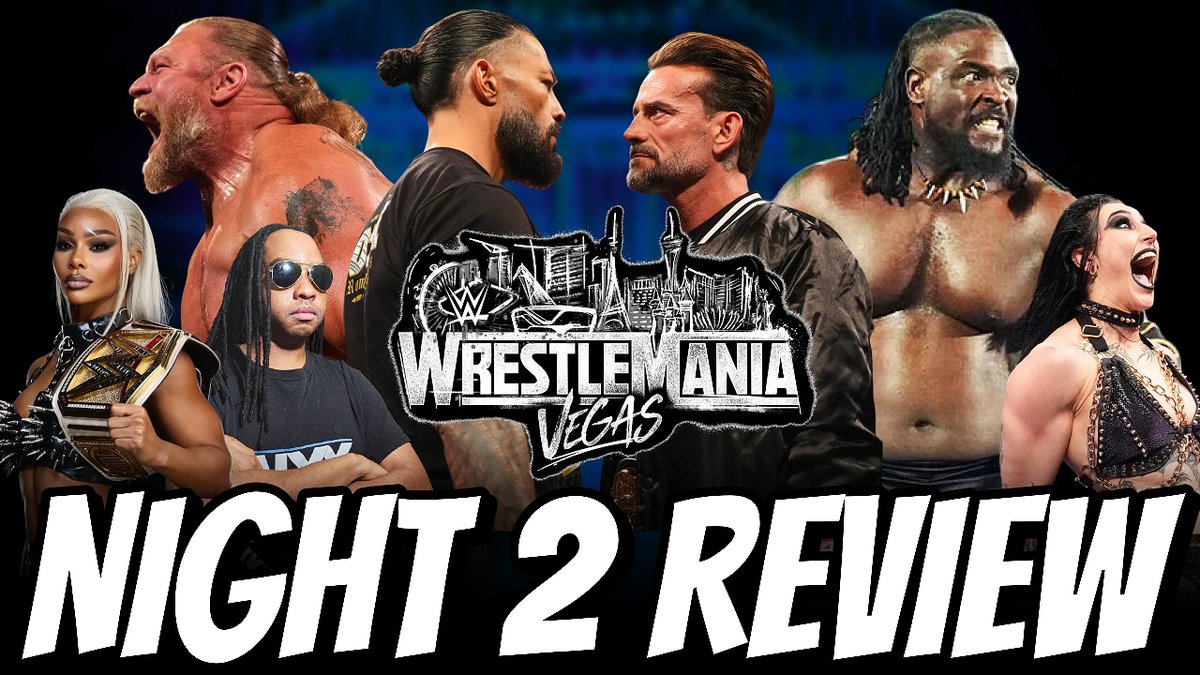 JustAlyxCentral's tweet image. 🚨 LIVE TONIGHT 🚨

What match are you most excited about?

WWE WrestleMania 42 Night 2 Review: CM Punk vs Roman Reigns Main Event

Watch Here: youtube.com/live/6MAjRTszL…

#WWE #Wrestlemania #CMPunk #RomanReigns #wrestlemania42