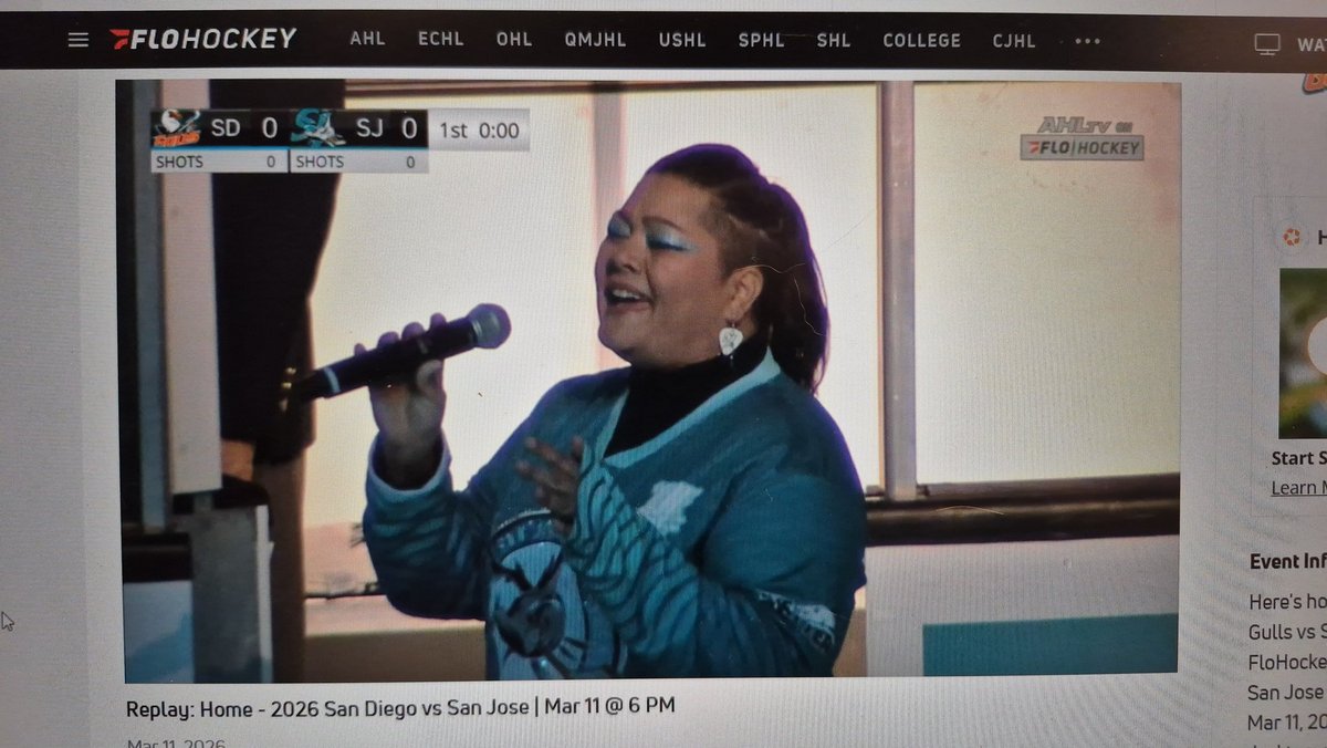 tk408's tweet photo. This season has been a blessing.  My first debut was November 1st with the @SanJose_Sharks a lifelong dream come true. Thank you for your support and kindness. Even asked if Smooth Jazz could do a tattoo for me. Great addition to the #sharktattoo Sleeve! Till next season! https://t.co/P6HRYhzXFD