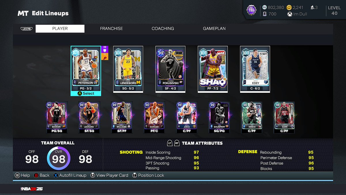 lmCIever's tweet photo. @xJC2Kx 800k joakim gonna replace jokic https://t.co/MVMccwFA5r