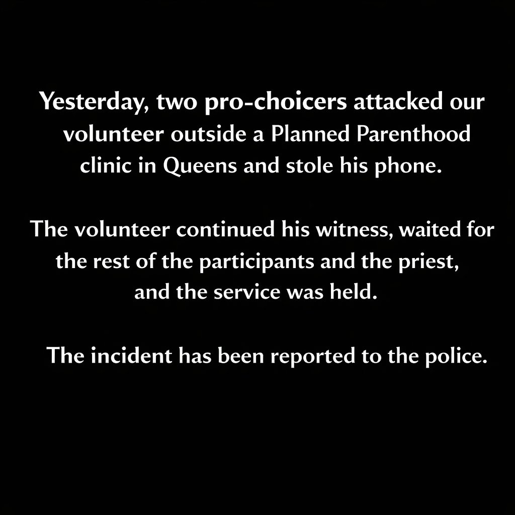 St. John the Forerunner Orthodox Pro-Life Society tweet media