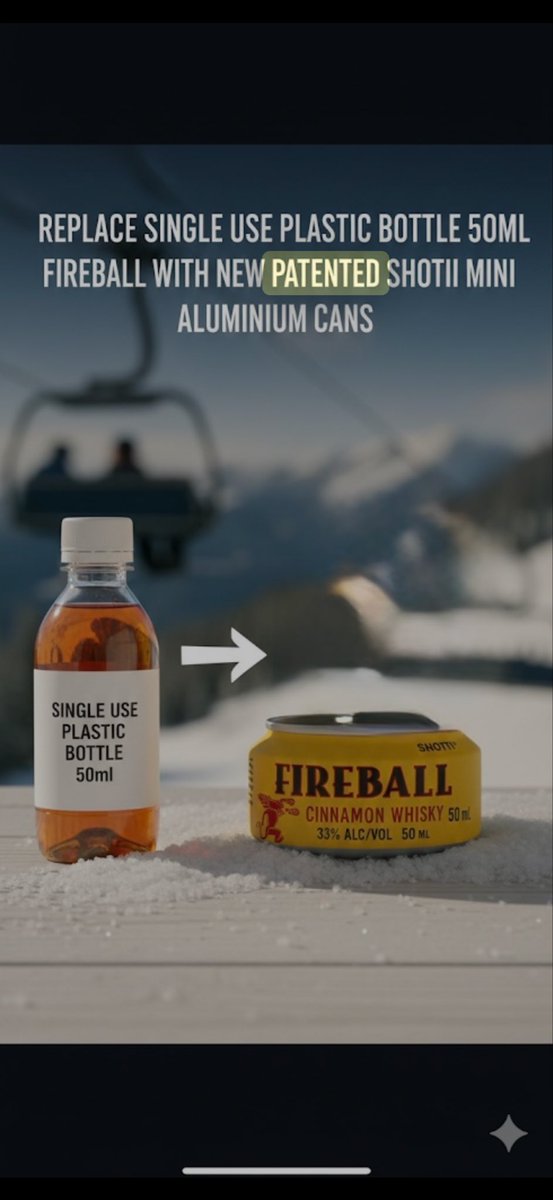 anthonyarden's tweet photo. @PeterDiamandis serendipity meeting you outside Gnarwhals coffee today 👋

You said CREATE!   

So I patented a “mini-can” called @ShottiiMiniCans that makes 5-hour energy look like a flip phone.

Feels like a “why hasn’t this existed?” idea.

Coffee at Gnarwhal? I’ll bring the future ☕️
(Credit ChatGPT 😎)