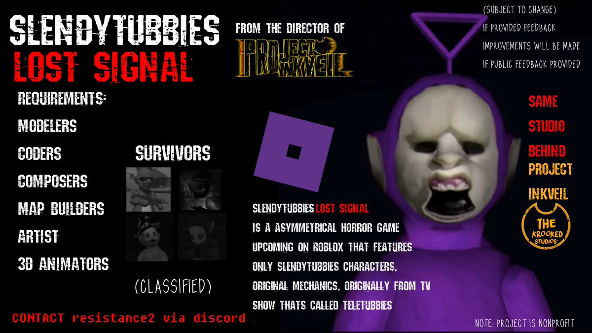 Slendytubbies: Lost Signal tweet media