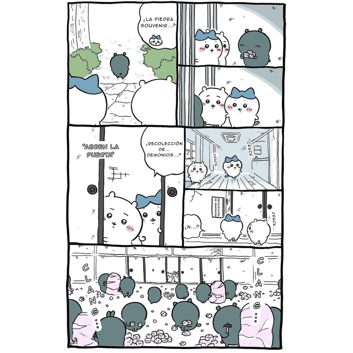 Chiikawa en español tweet media