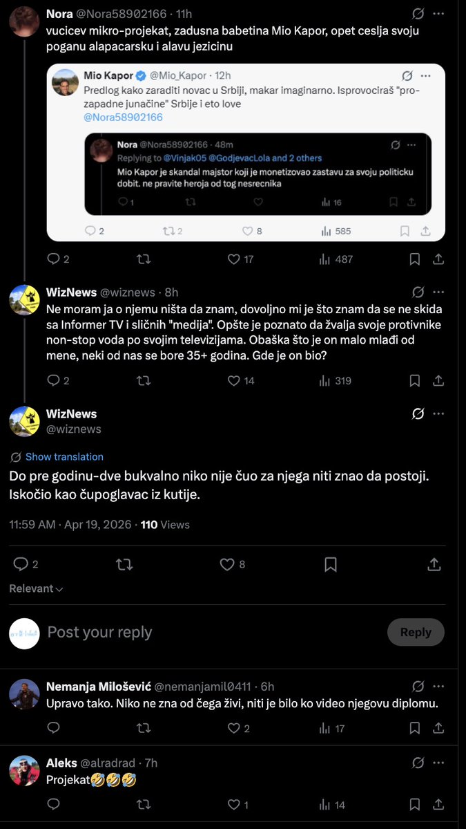 Mio Kapor tweet media