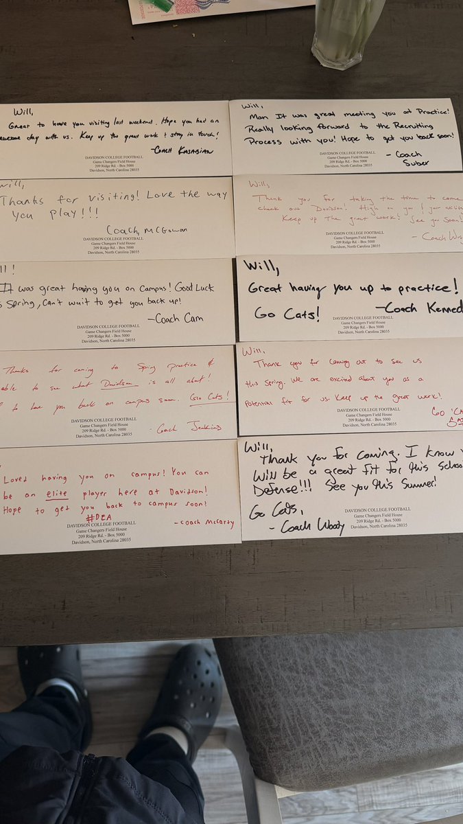 will2kk_'s tweet photo. Appreciate the mail from Davidson @CoachQSuber @Coach_Thakkar @Coach_Wright7 https://t.co/bowPQf2958