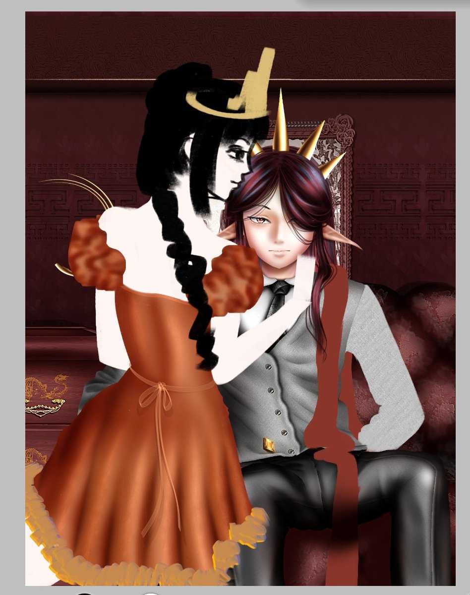 VKMochiii's tweet image. Wip update
... umm, yes, I did focus on details no one was going to see, but yh😭😭

#artmoots #ArtistOnTwitter