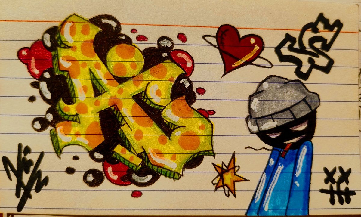 KSonikera's tweet photo. Graffiti 🔥❤
#drawingsㅤㅤ #draw #drawwithmighteez #dibujo https://t.co/zkjT9Ry2HG