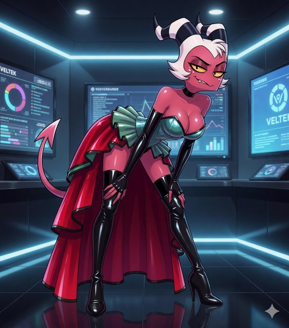 DarkestNya47917's tweet image. Are you sure you don't want to join Veltek? We could get you a good position.#trustus #veltek #hypnosis #helluvaboss #hazbinhotel