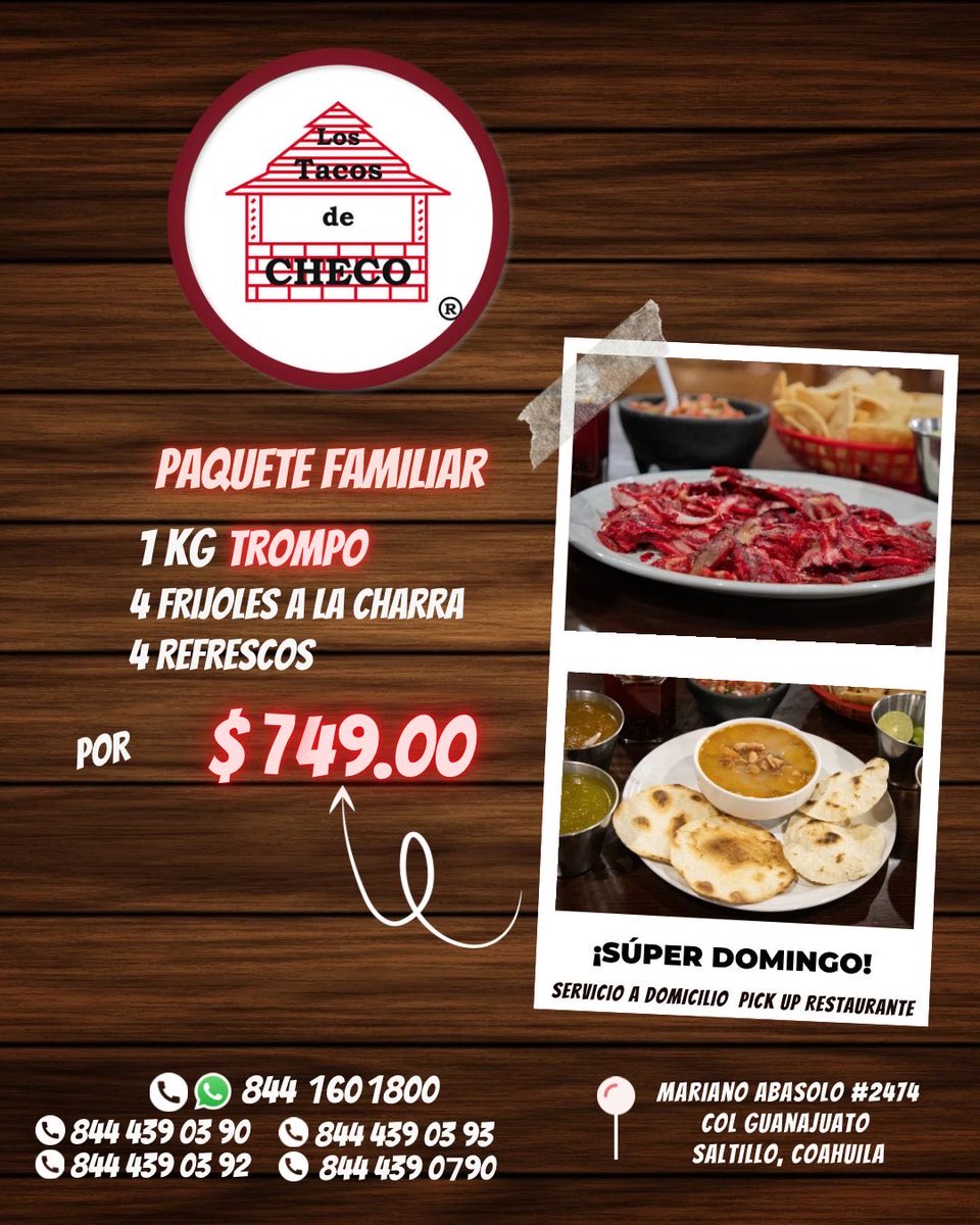 Los Tacos de Checo tweet media
