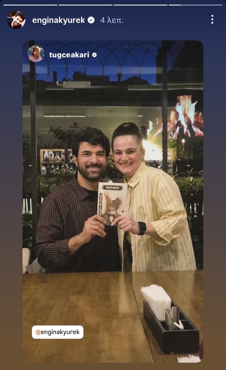 dm_pitsa's tweet image. #EnginAkyürek IG stories 
#isimsiz New Book 📖
&amp;amp; his friends!!!
🧿🤞🍀

#Repost:
instagram.com/stories/engina…