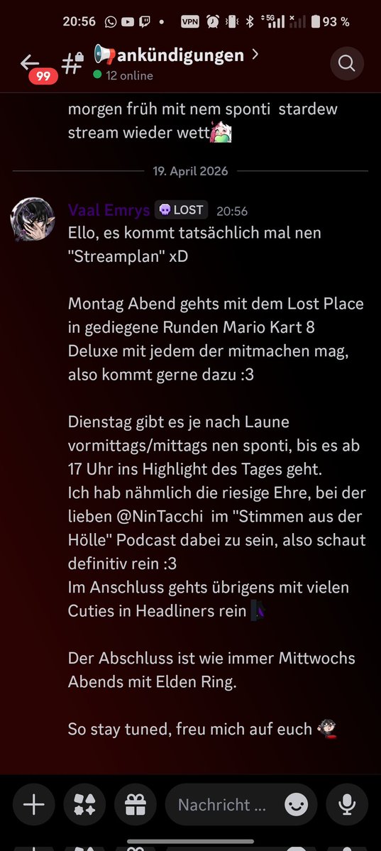 Vaal Emrys | Voiddrache | Gervtuber tweet media