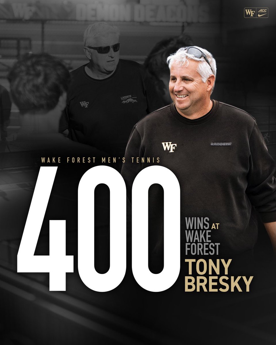 Wake Forest Men's Tennis tweet media