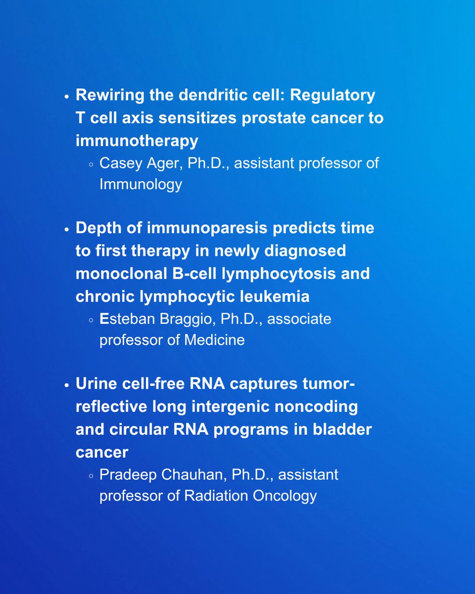 MayoCancerCare's tweet photo. At #AACR26, our researchers are sharing scientific research that collectively explores innovative diagnostic and therapeutic strategies across multiple cancers, with a strong focus on liquid biopsy technologies, immune system interactions and spatial and genomic profiling. https://t.co/2xQBsELaoi