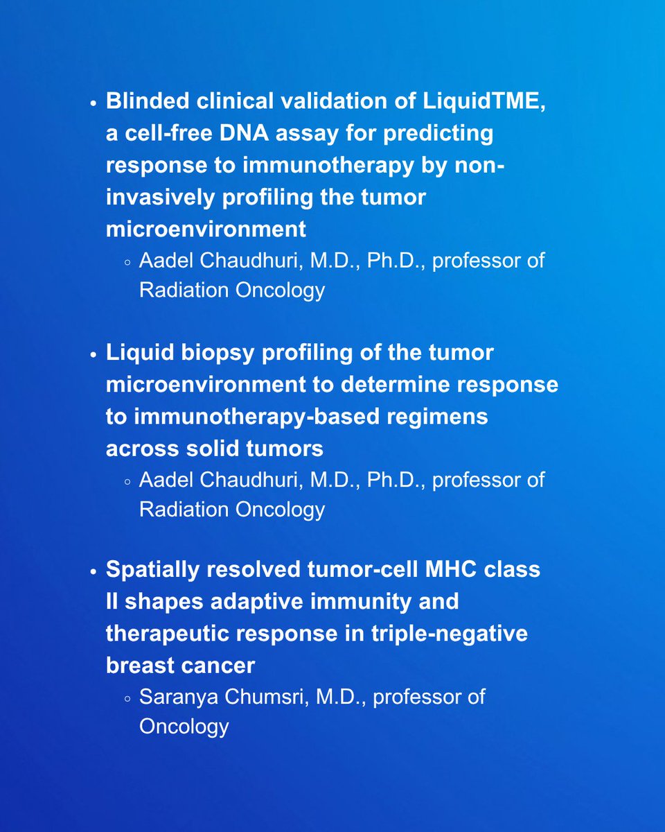 MayoCancerCare's tweet photo. At #AACR26, our researchers are sharing scientific research that collectively explores innovative diagnostic and therapeutic strategies across multiple cancers, with a strong focus on liquid biopsy technologies, immune system interactions and spatial and genomic profiling. https://t.co/2xQBsELaoi
