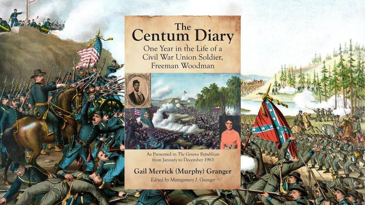 mjgranger1's tweet image. Step into 1863 . . . VIDEO - Hidden treasures, mysteries and facts abound when you read a diary that's 162 years old: The Centum Diary: One Year in the Life of a Civil War Union Soldier. #CivilWar youtu.be/KRfz7zrAFXs