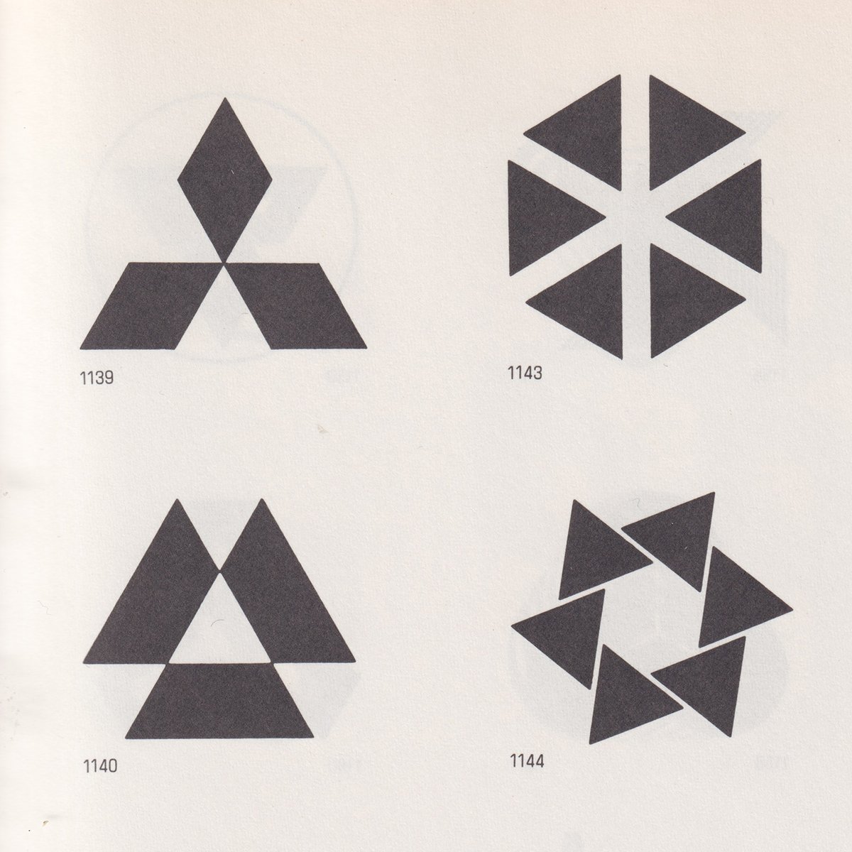 LogoArchive's tweet image. Triangulating ideas. Discover over 5000 historical logos at logo-archive.org 

#symbols #logos #design #branding