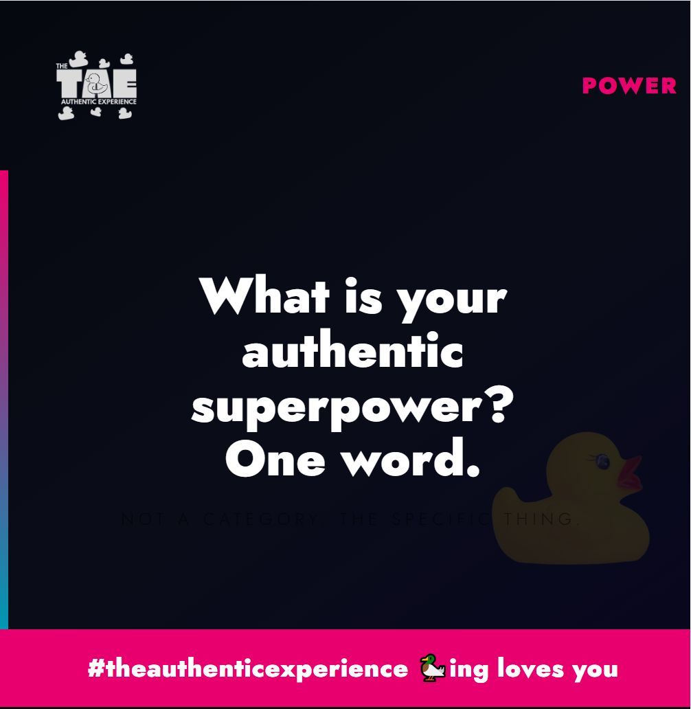 theauthenticex's tweet image. What is YOUR authentic SUPERPOWER? Comment below or tag someone with a superpower you ADMIRE! Please join our Patreon (#AuthenticExperience) all links in bio! These podcasts are firing up for launch!  #theauthenticexperience #authentic #authenticexperiencepodcast #community