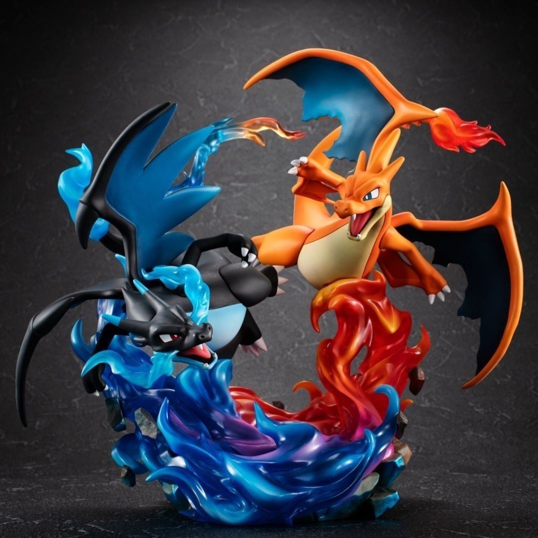 mecchaJP's tweet image. Pokémon G.E.M.EX - Figure Mega Charizard X &amp;amp; Mega Charizard Y 🔥 Check it out at the link below!
🛑 buff.ly/Kq8hW5v 
#Pokemon #Charizard
